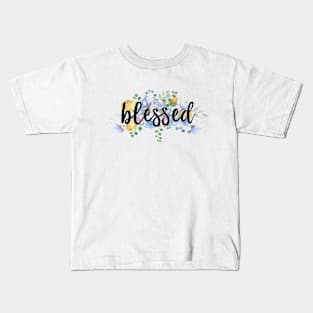 Blessed - Christian Design Kids T-Shirt